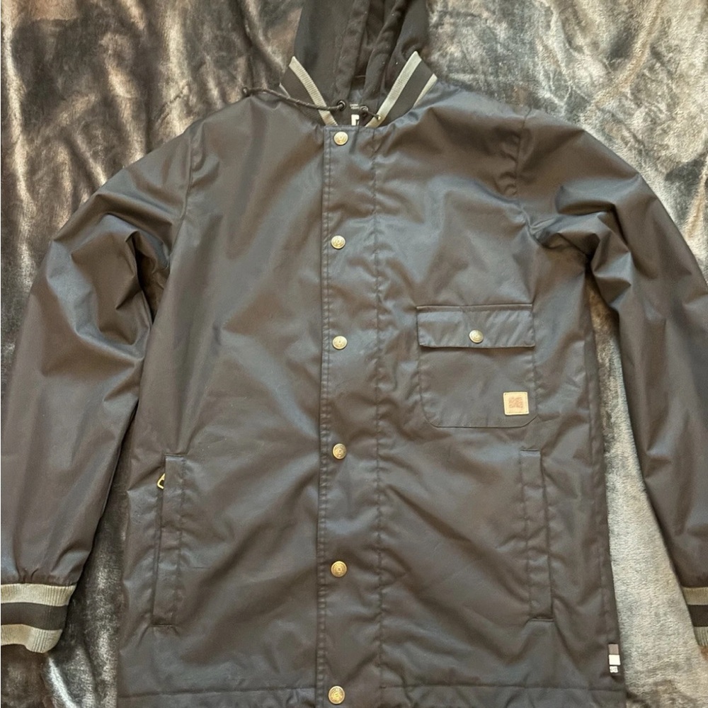 DC Black and Gray Lightweight Shirt Jacket